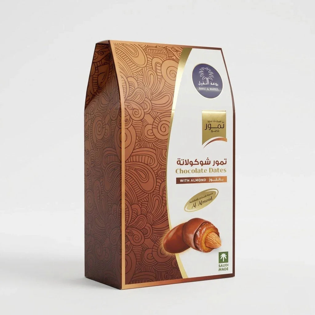 Milk Chocolate Dates with Almond