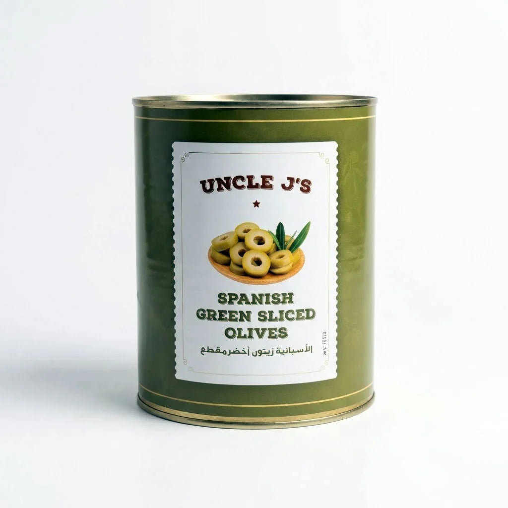 Spanish Green Sliced Olive 2.95kg