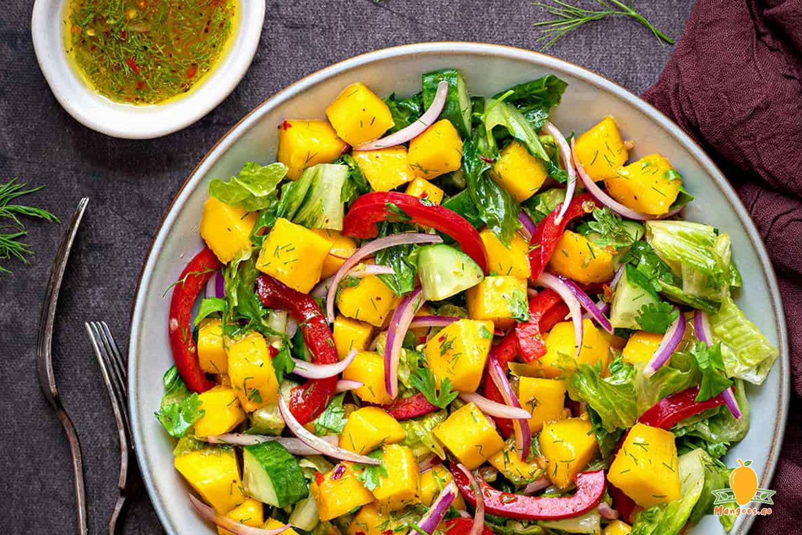 Healthy and Tasty: A Mango Salad Recipe You Can't Resist - Mangoes.ae