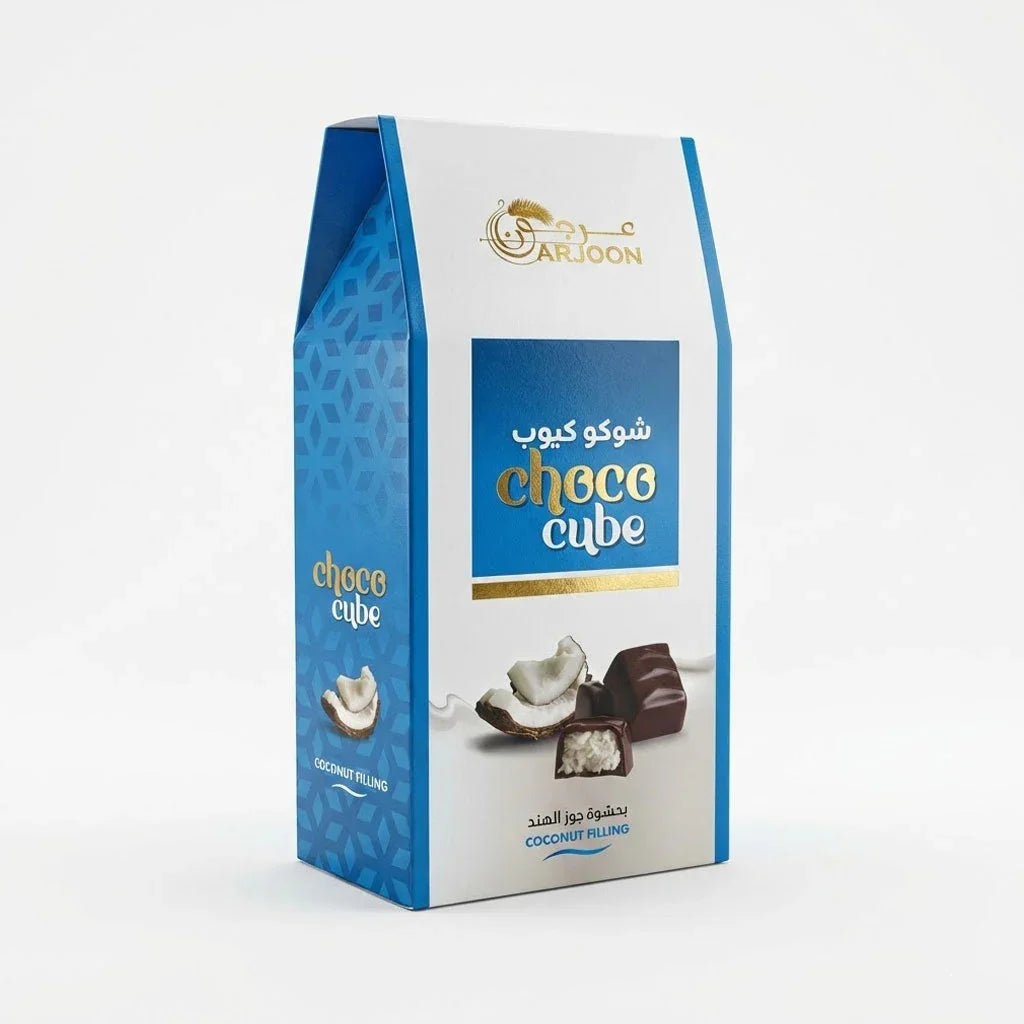 Choco Cube with Coconut Filling
