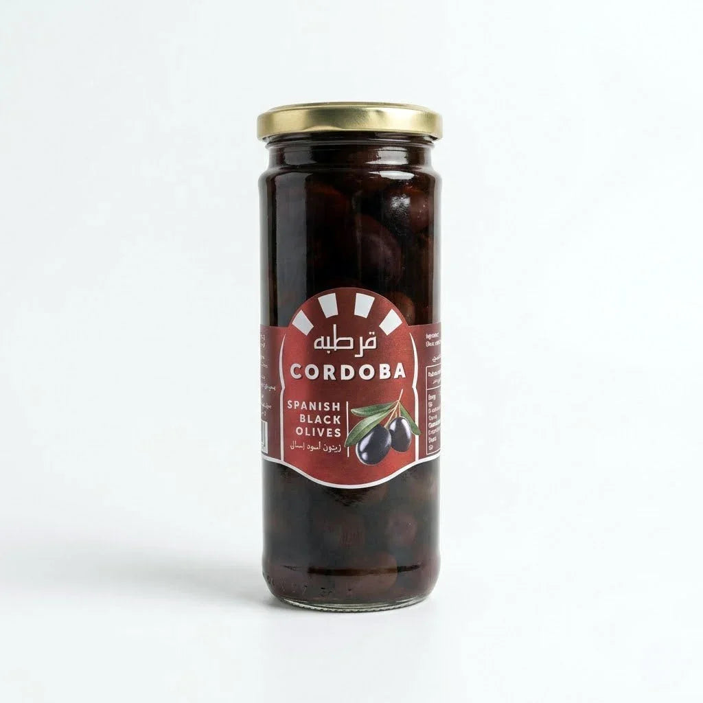 Cordoba Spanish Black Whole Olives 450g