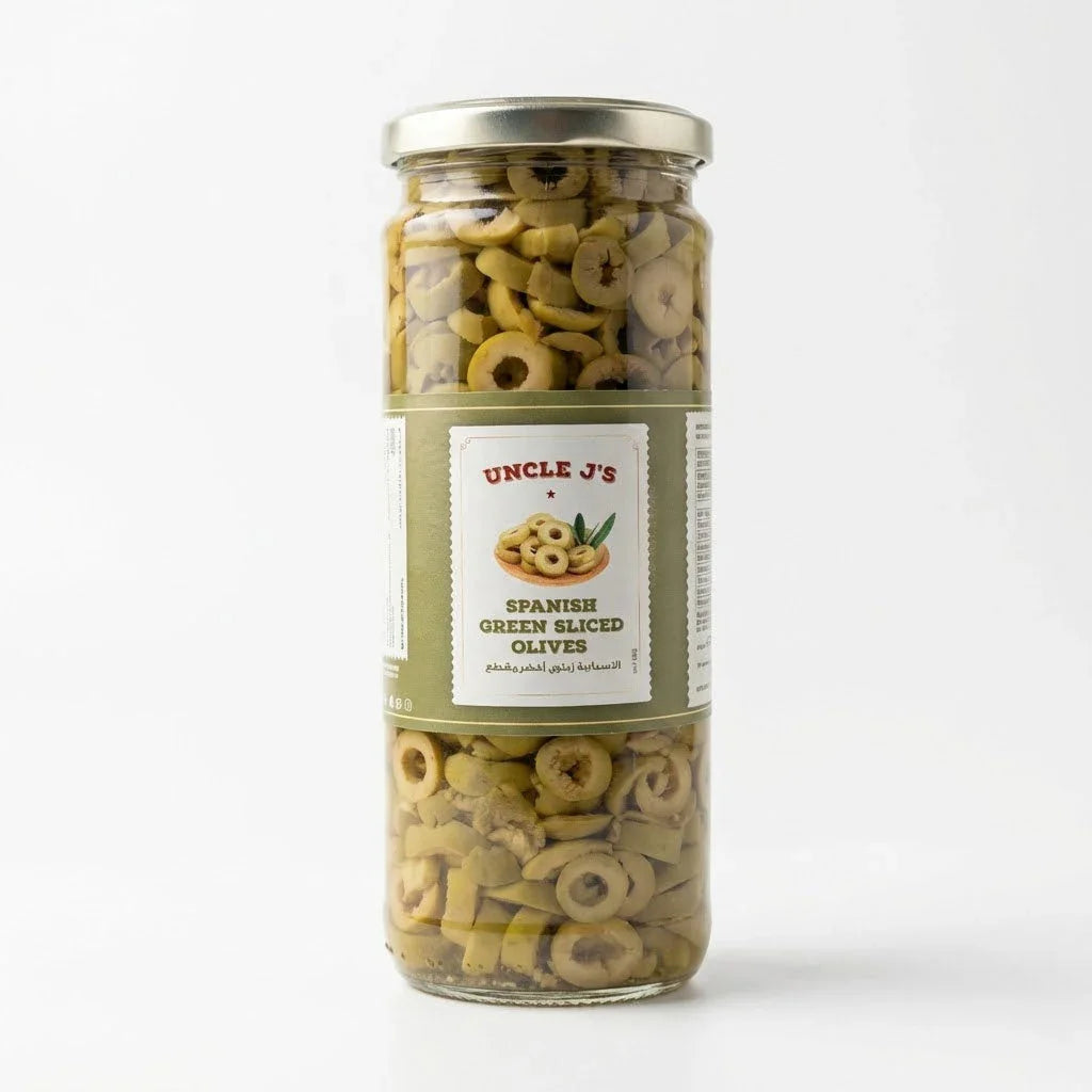 Spanish Green Sliced Olives 445g