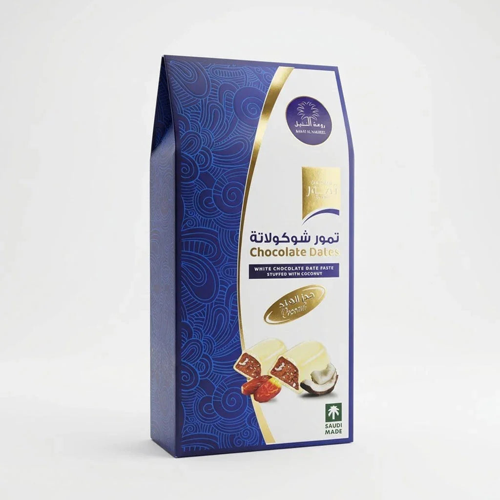 White Chocolate Dates Paste with Coconut