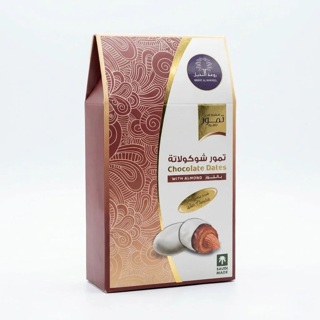 White Chocolate Dates with Almond